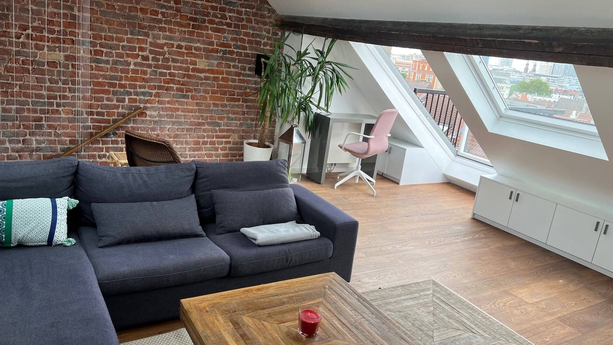 Wijk van de Squares Apartment | Beautiful Duplex at EU Quarter Exceptional View