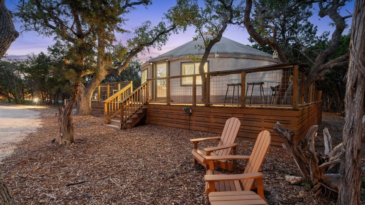 Wimberley Cabin | Beautiful Eco Yurt at The Cedars Ranch