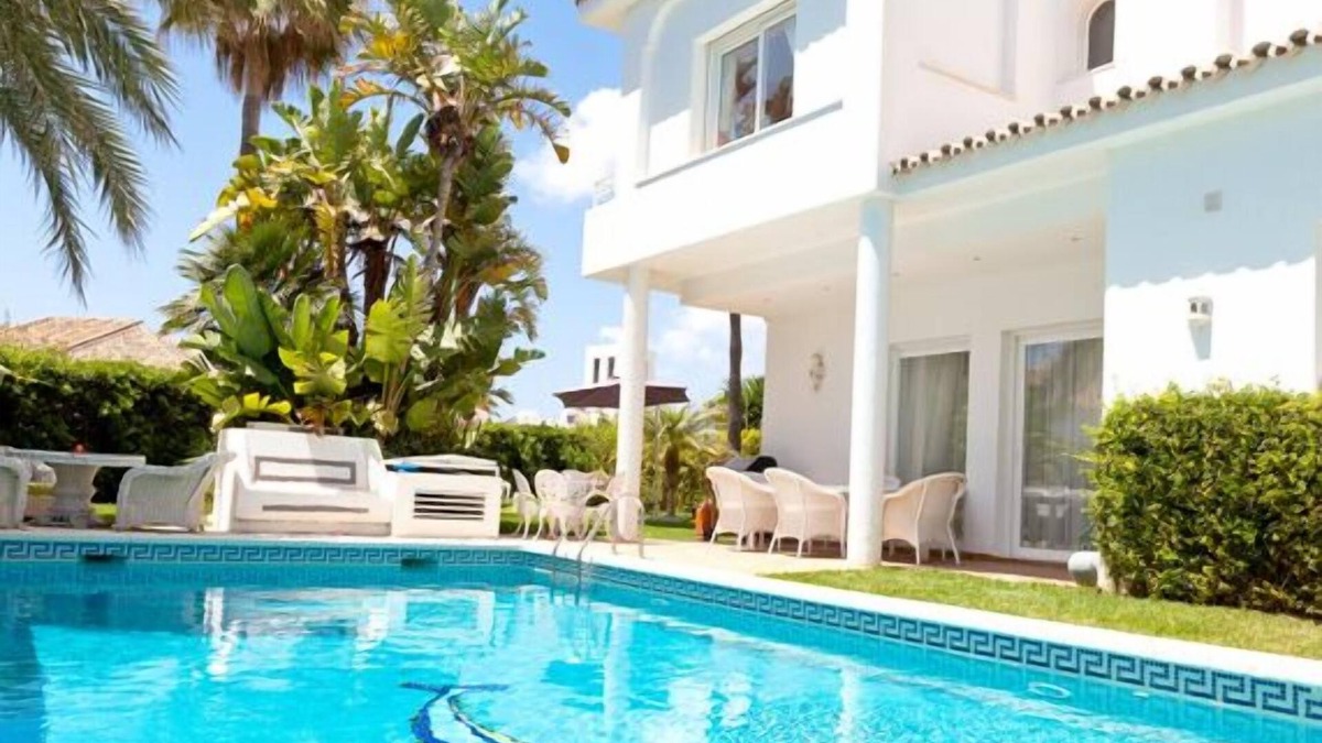 Nikki Beach Villa | Beautiful family villa with pool next to the sea, Opposite Nikki Beach near Don Carlos Hotel