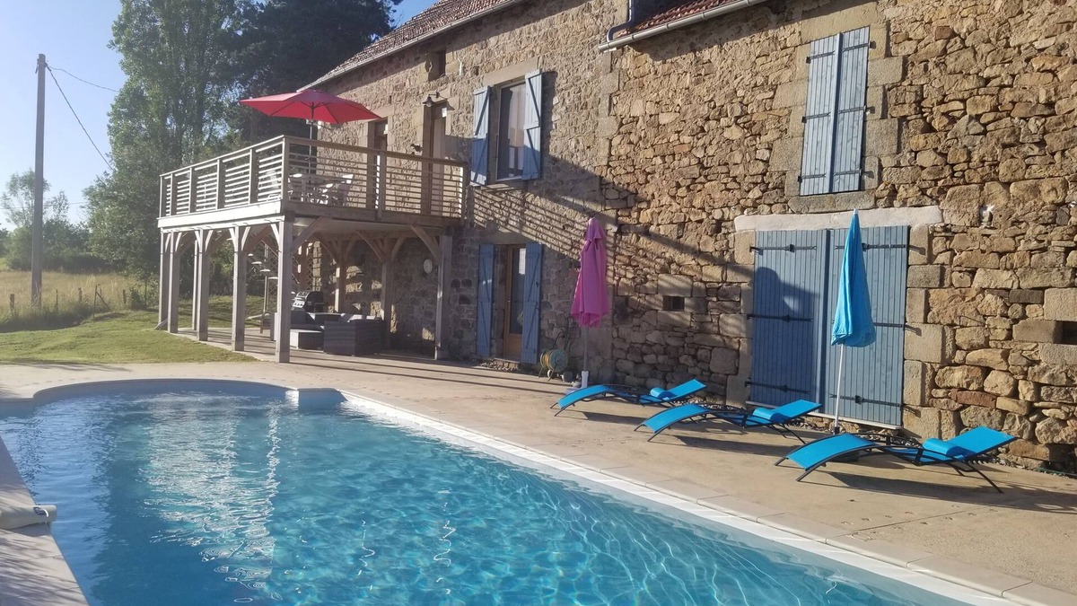 Lostanges House | Beautiful Farmhouse in Dordogne Valley, large private Heated Pool, amazing views
