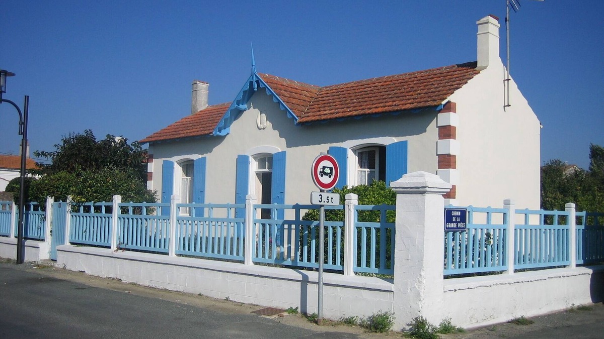 La Cotiniere House | Beautiful house typical from Oleron