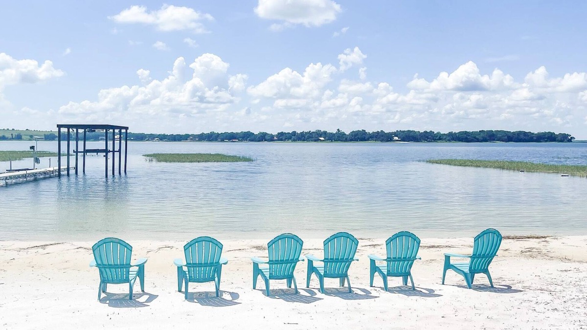 Babson Park House | Beautiful home with white sand beach on stunning Crooked Lake