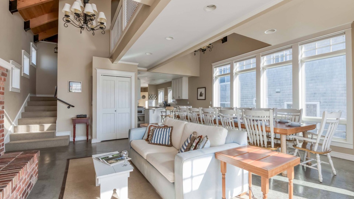 Roads End House | Beautiful home with ocean views, easy beach access and wheelchair accessible