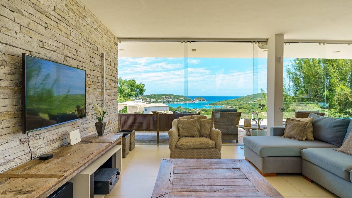 Portal da Ferradura Villa | Beautiful house overlooking Búzios - Buz017