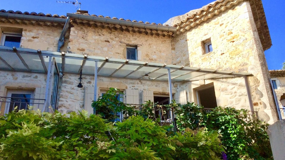 Cornillon House | Beautiful house with garden and private heated pool in medieval village