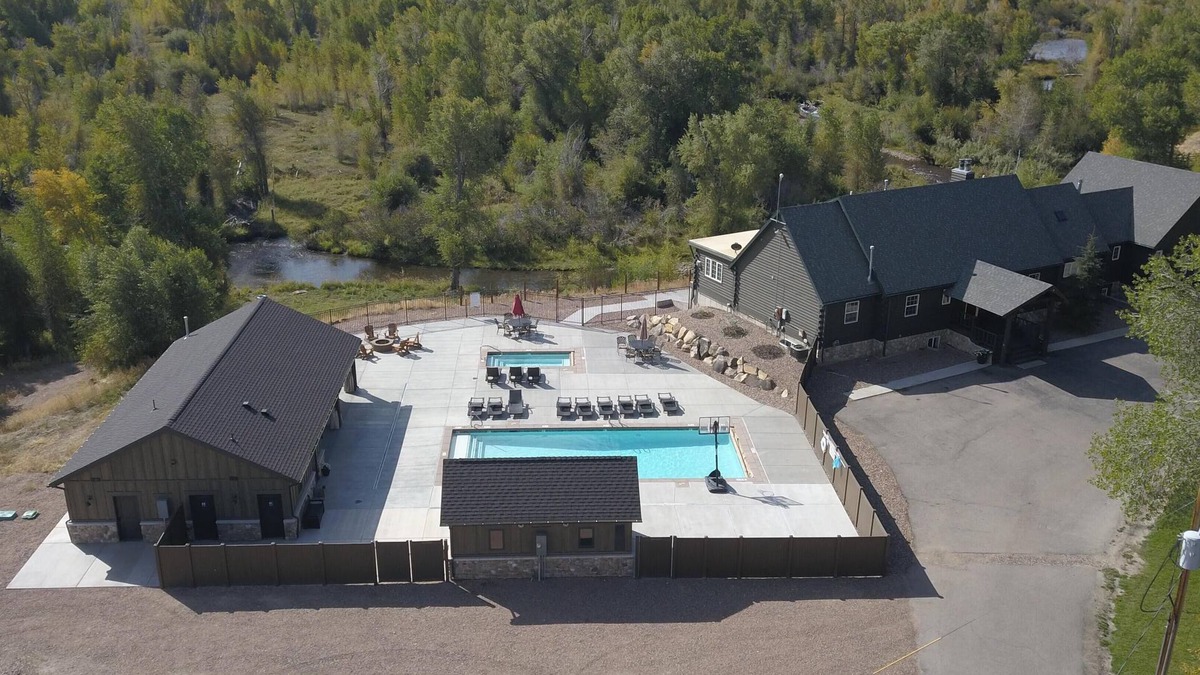 Uinta County House | Beautiful Lodge and River Ranch Property for up to 120 people.