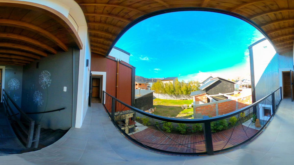 El Chalten Apartment | Beautiful Loft one bedroom apartment in two storeys for up to two guests kitchen