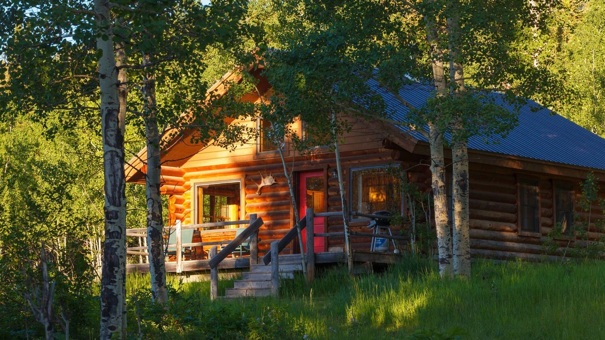 Wilson Cabin | Beautiful Log Cabin on Historic Trail Creek Ranch in Jackson Hole