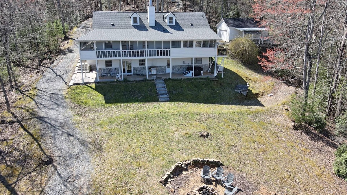 Raccoon Ridge House | Beautiful long range views at Tranquility Ridge