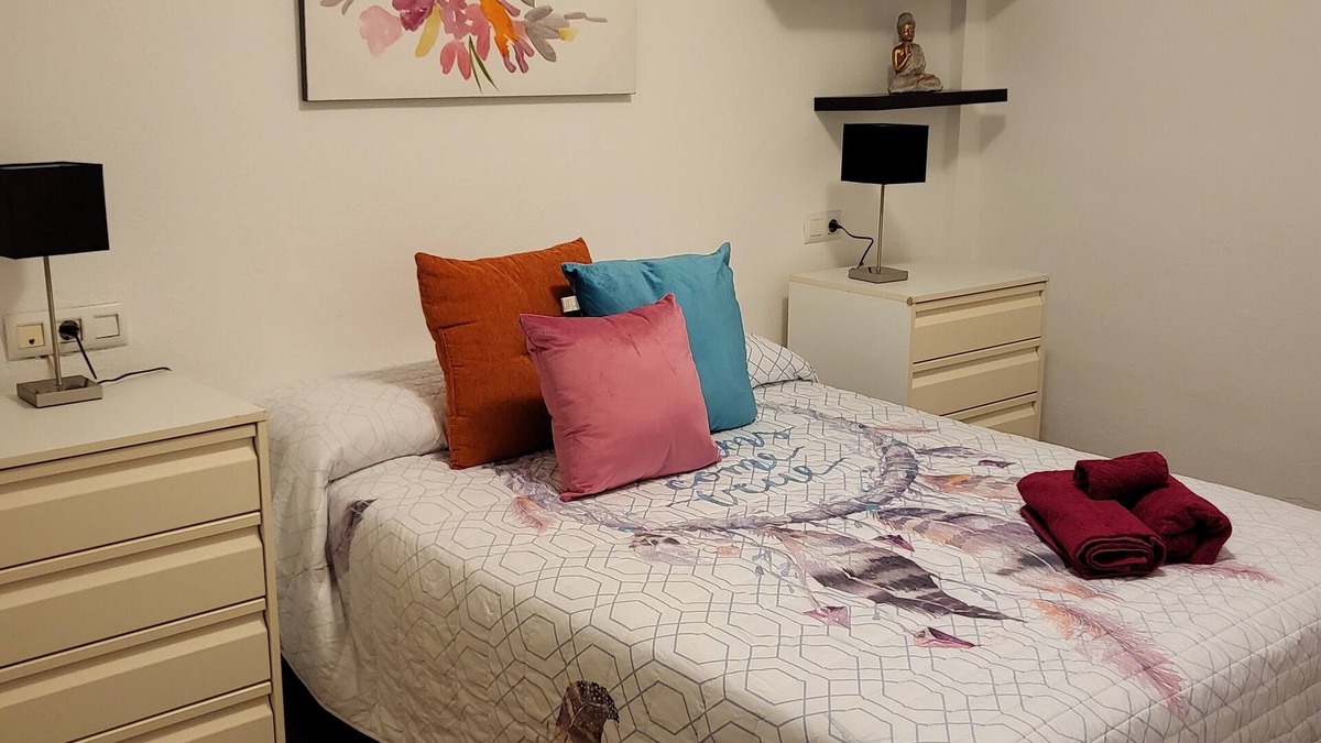 Las Herrerias Apartment | Beautiful low house with private naturist garden!