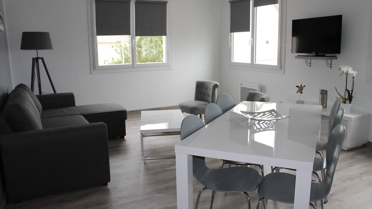 Courtoisville-Sillon-Moka Apartment | Beautiful Modern Apartment near the beach of the groove in Saint-Malo T3 80M2