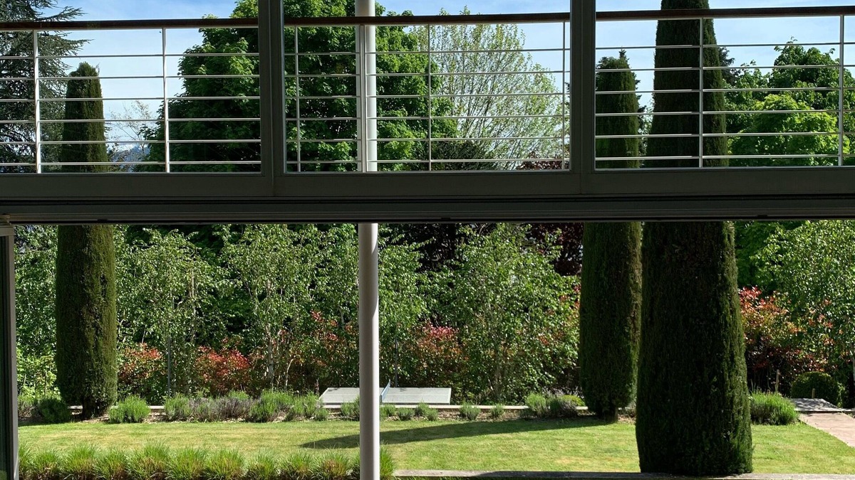 Villette House | Beautiful modern house, Lutry Lavaux, incredible garden
