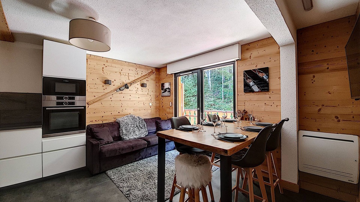 Saint-Jean-dʼAulps Apartment | BEAUTIFUL NEW APARTMENT -3*- CALM - 6 PERSONS - MOUNTAINS VIEW - GRAND CERF 65
