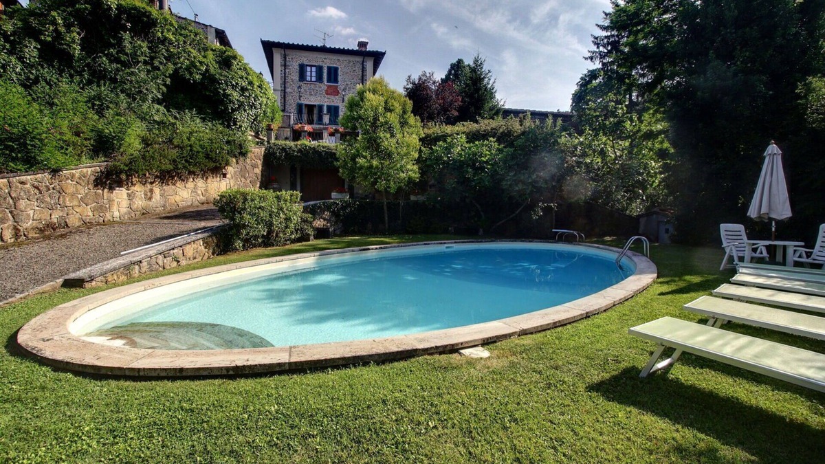 Lucolena Villa | Beautiful private villa with WIFI, private pool, TV and panoramic view, close to Greve In Chianti
