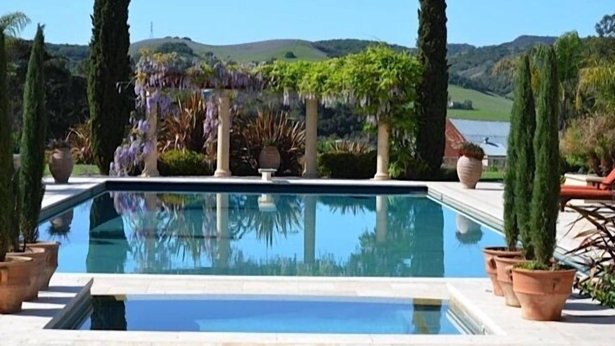 San Luis Obispo Villa | Beautiful Pool Side Tuscany Setting!