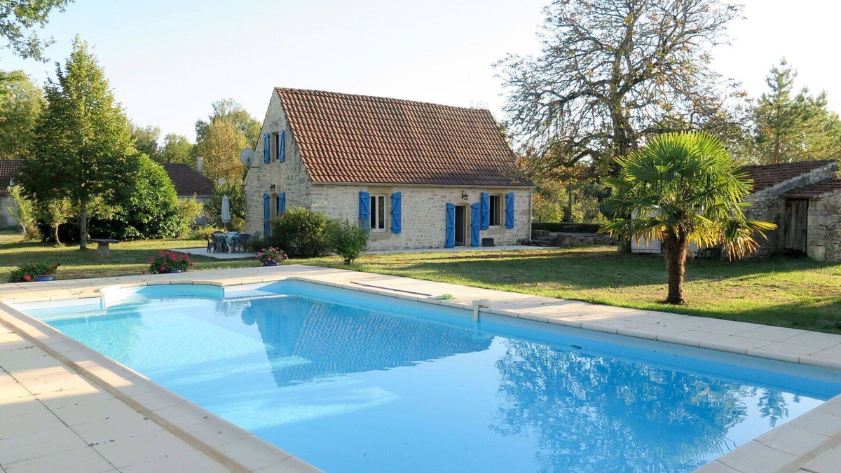 Pontcirq Villa | Beautiful private villa for 6 people with WIFI, private pool, TV, terrace and pets allowed