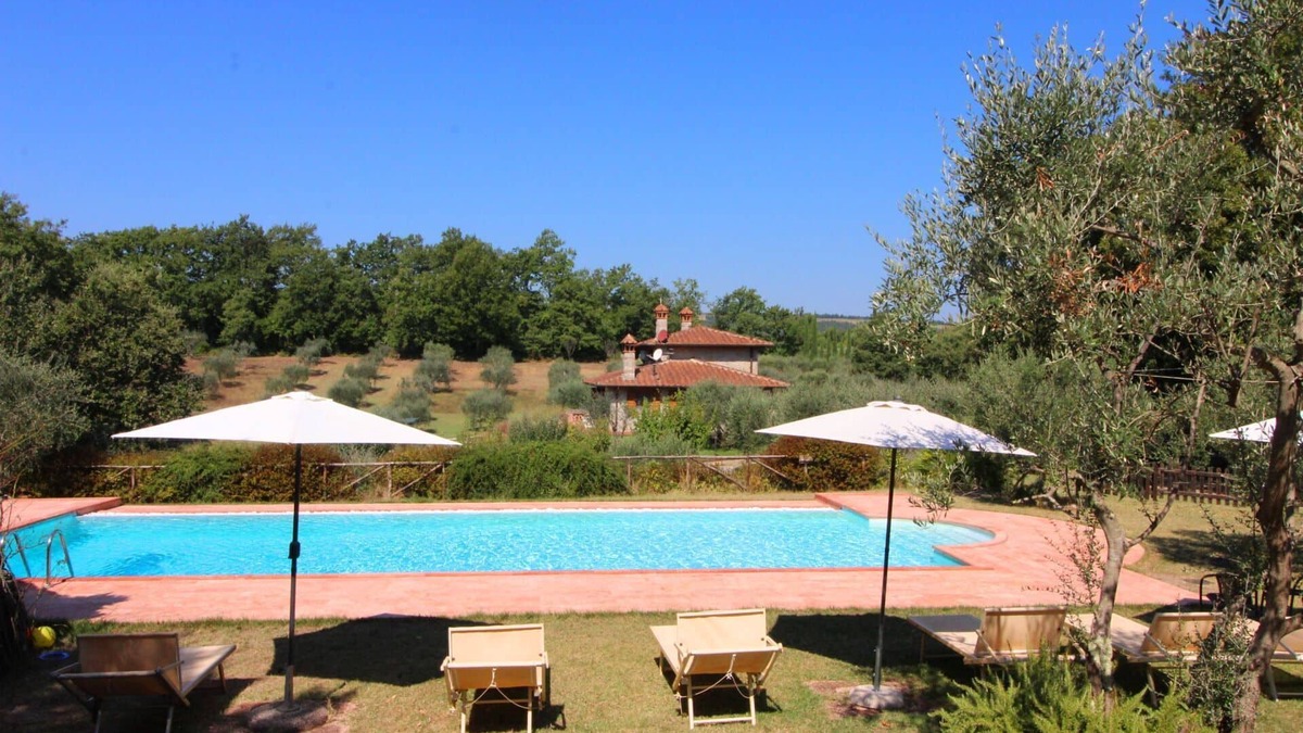 Santarello Villa | Beautiful private villa for 8 people with private pool, WIFI, A/C and TV, close to Montepulciano