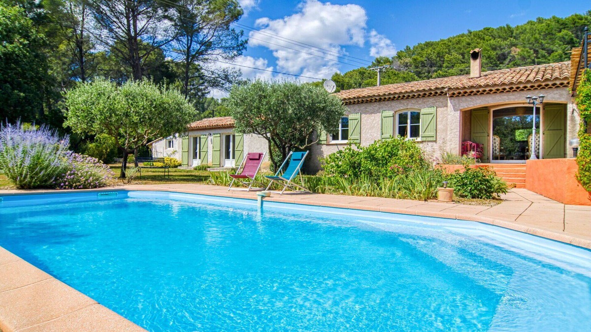 Figanieres House | Beautiful private villa for 8 guests with WIFI, private pool, TV and terrace