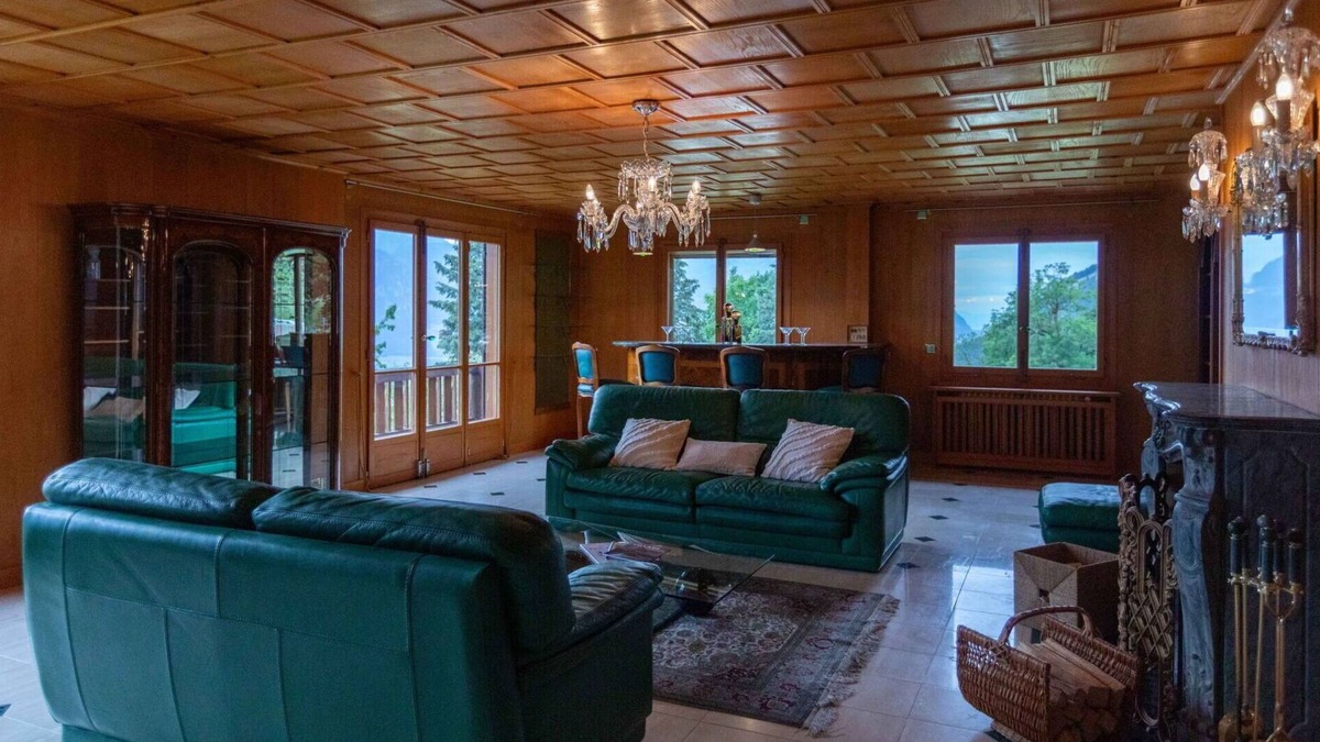 Ollon House | Beautiful private villa for 10 people with private pool, TV, terrace and panoramic view