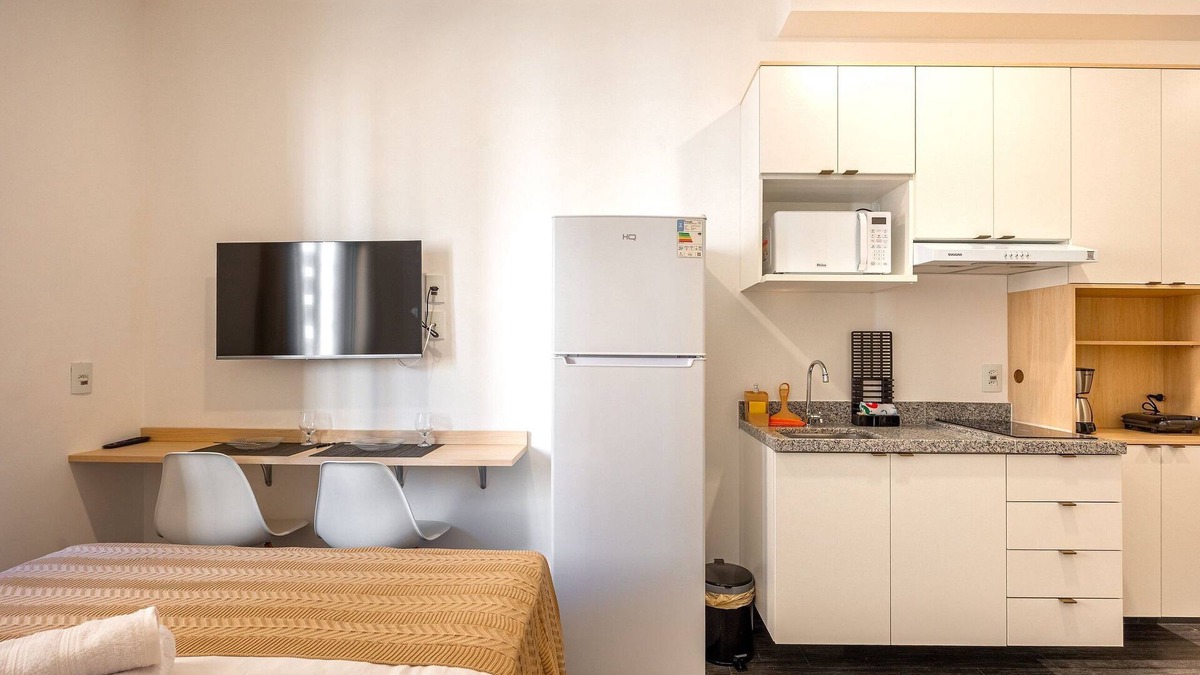 Santa Paula House | Beautiful studio in São Caetano Barcelona ap201