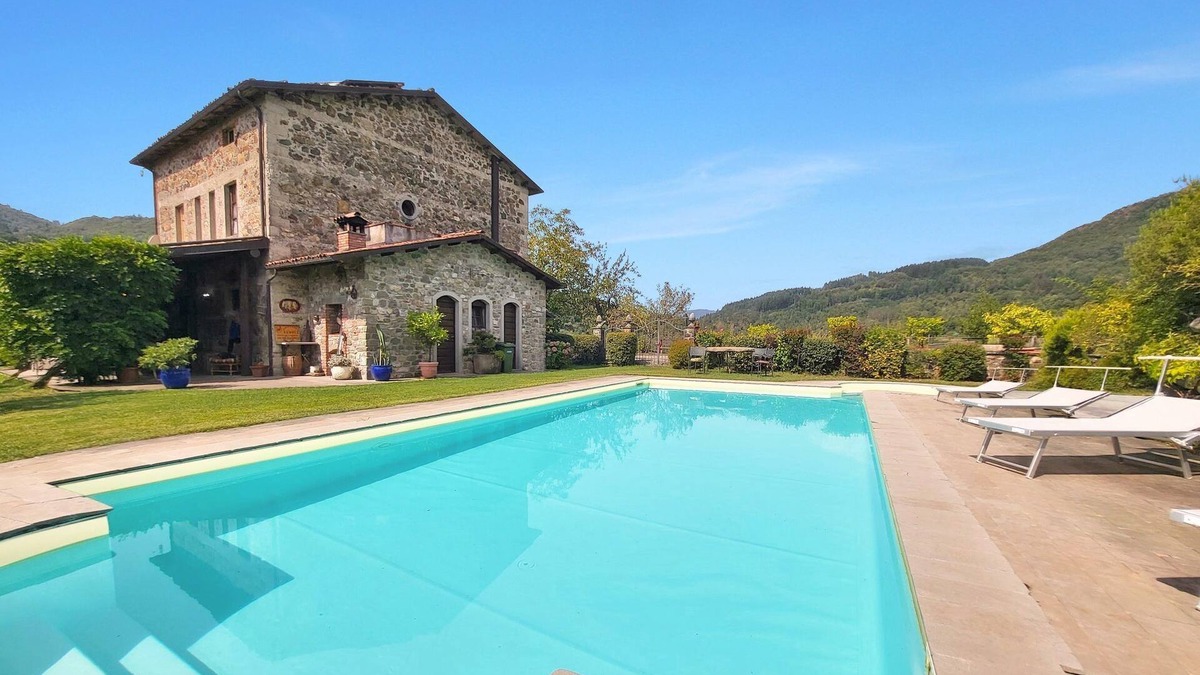 San Romano in Garfagnana Other | Beautiful Stone Farmhouse, With Large Private Pool And Great views! WIFI