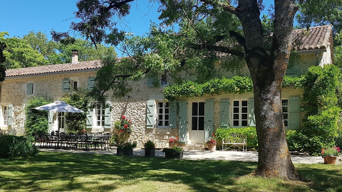 Gondrin Other | Beautiful Stone Farmhouse With Heated Pool And Views Across Rolling Countryside