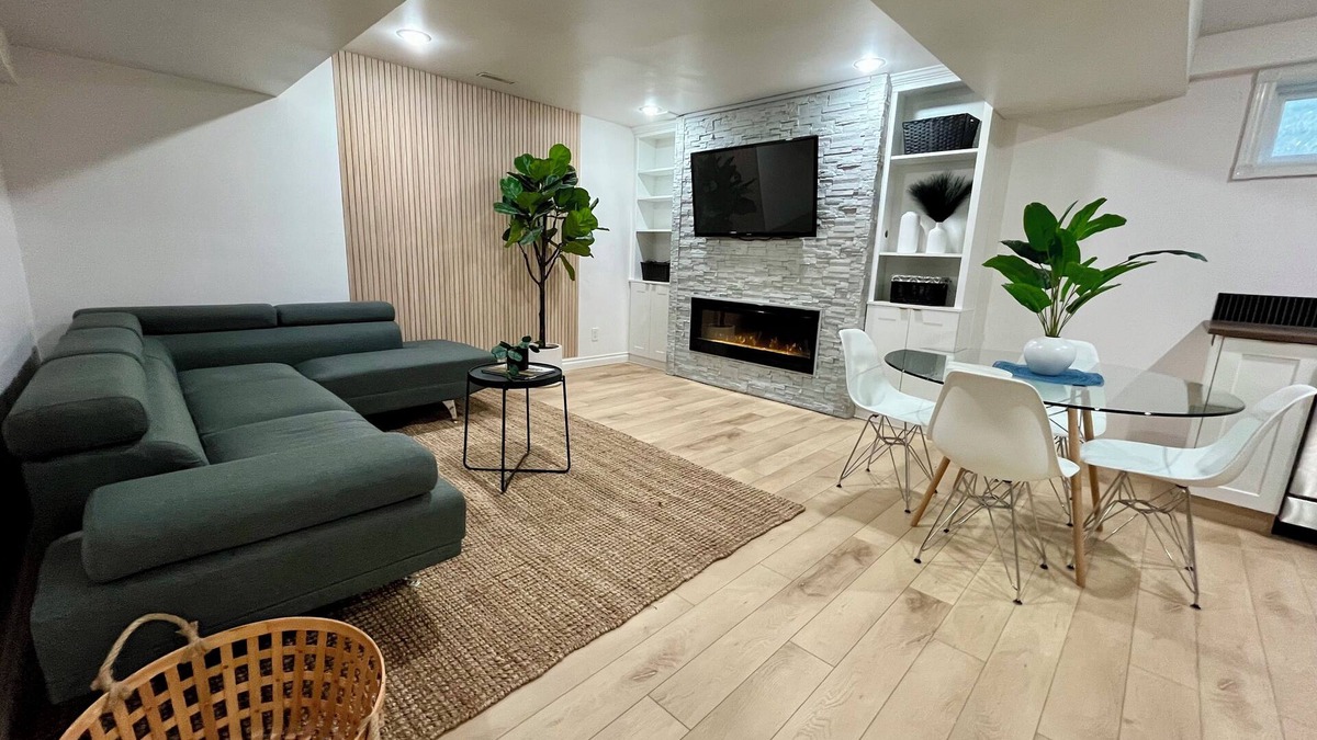 Southeast Calgary House | Beautiful suite with private sauna