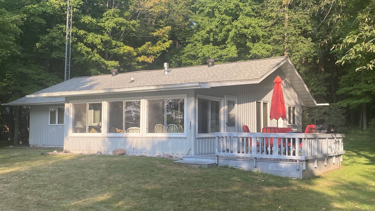 Birchwood House | Beautiful Sunset Beach Lake House on Lake Chetac