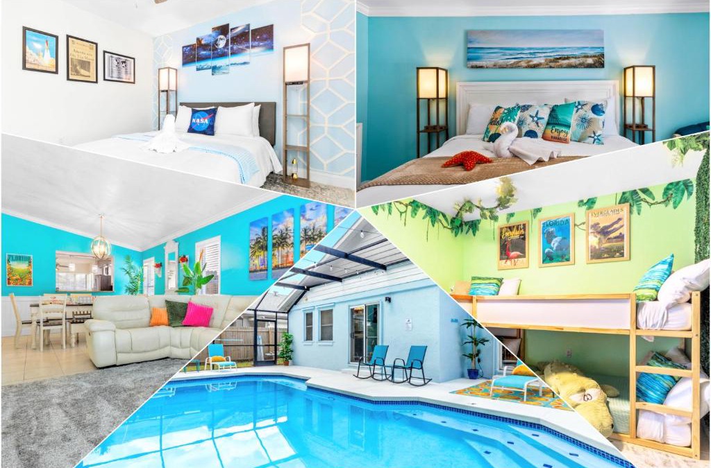Buena Ventura Lakes Villa | Beautiful Tropical Home with Private Heated and Chilled Pool