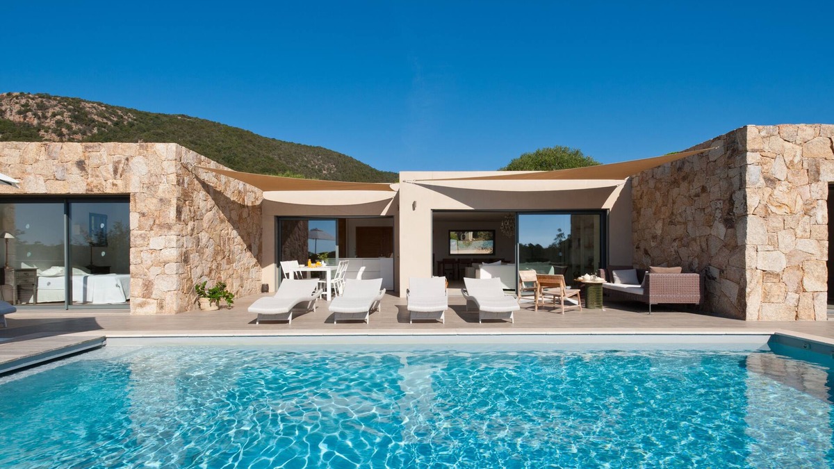 Hameau de Palombaggia Villa | Beautiful villa in Palombaggia, exceptional sea view, private beach access