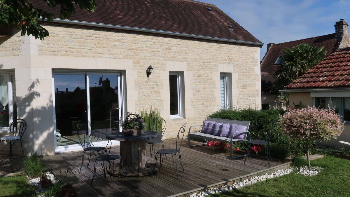 Fontaine-Henry House | Beautiful villa for 5 guests with WIFI, TV and terrace