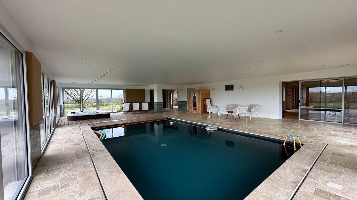 Sainte-Cecile House | Beautiful villa with wellness views