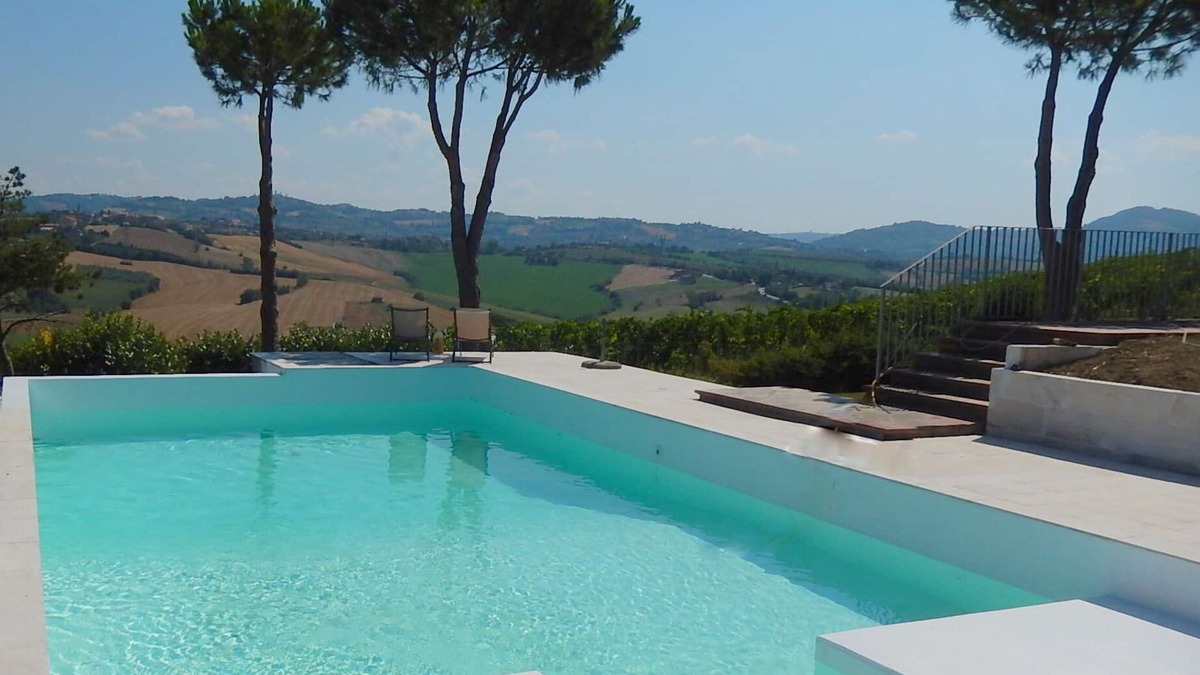 San Giovanni In Marignano Villa | Beautiful Villa overlooking the sea on the hills of Cattolica. Private pool.