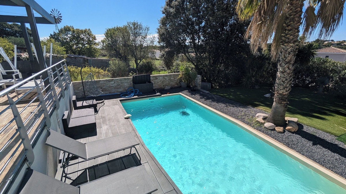 Juvignac House | Beautiful villa with swimming pool 25mn beaches 15 mn Montpellier