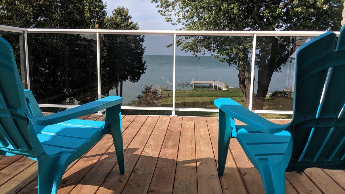 Pointe aux Roches House | Beautiful waterfront oasis this home is perfect for your next family vacation!