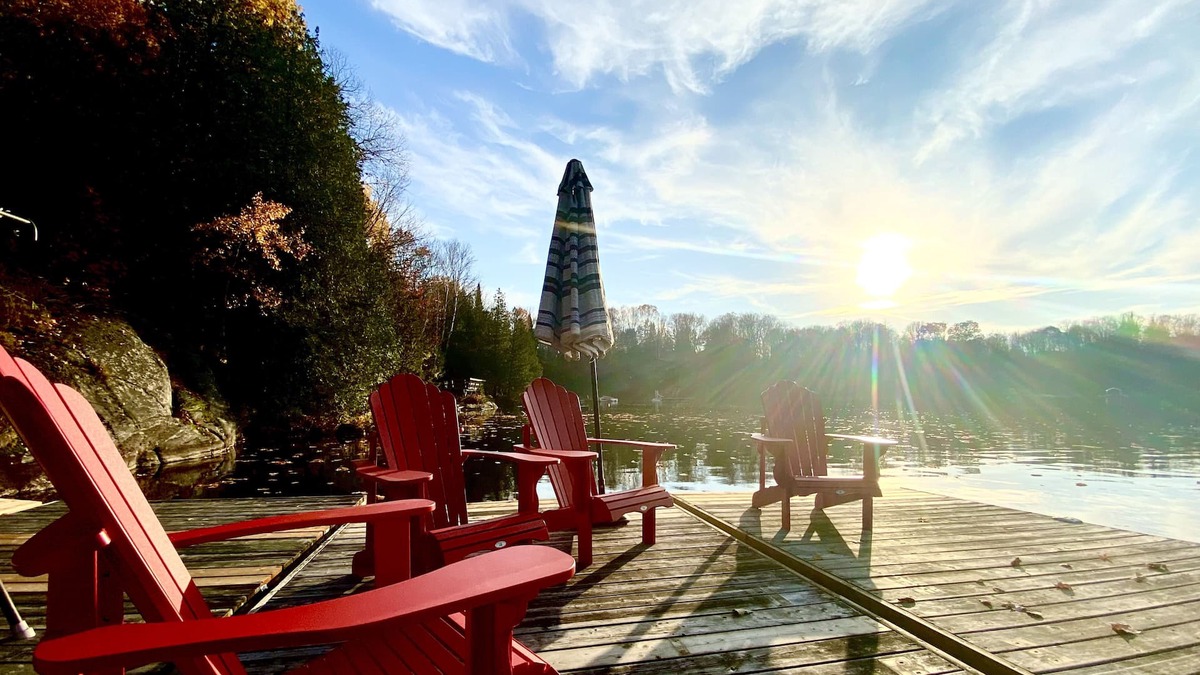 McDougall Cottage | Beautiful Waterfront Cottage w/Swim Spa Hot Tub, Sleeps 19