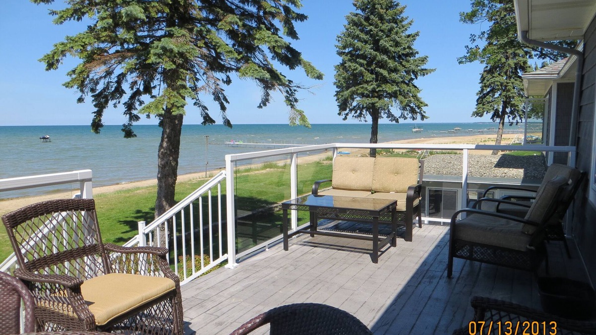 Caseville House | Beautiful Waterfront Home With All The Comforts 150' of Lakefront Last Season