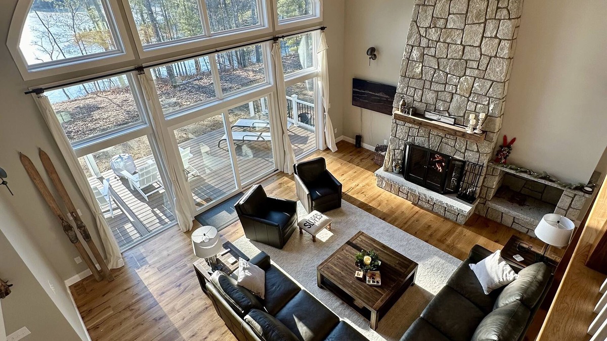 Denmark House | Beautiful waterfront home on quiet cove on Moose Pond. Perfect for 1-2 families