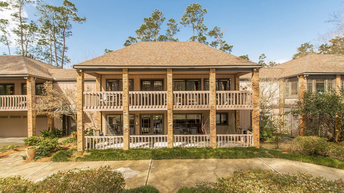 Lacombe House | Beautiful waterfront paradise with water access, pool, tennis court.
