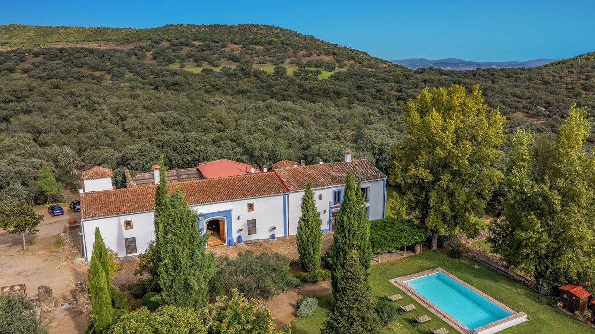 Aracena House | Beautifully Restored 7 Bedroom Olive Mill with Private Pool in it's own Forest