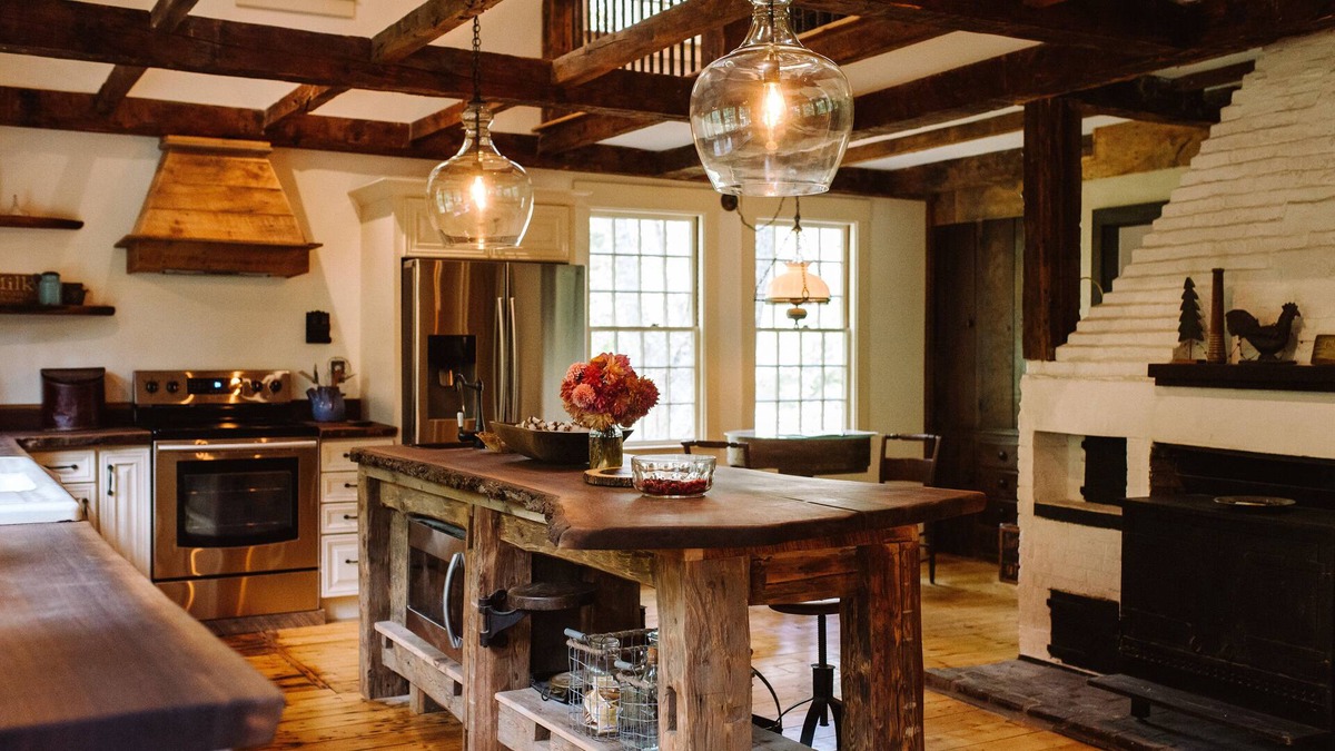 Plympton House | Beautifully Restored Antique Post and Beam Home