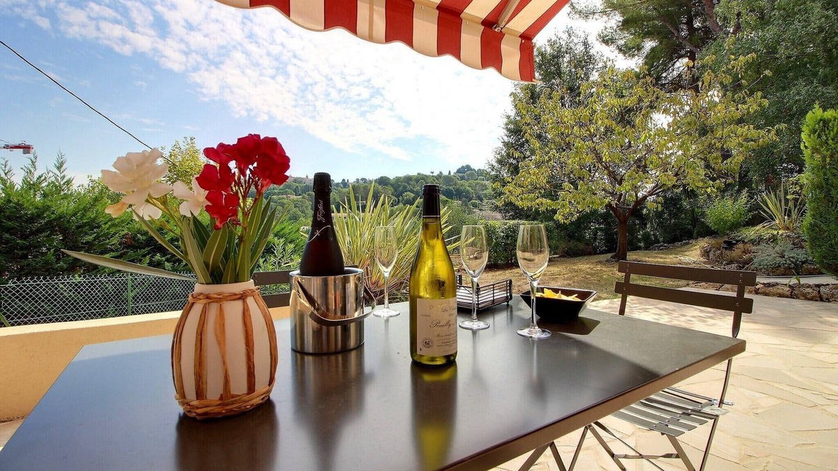 Les Baraques House | Bel Appart 50 m2 Dans le Site Classé de Mougins, Clim Terrasse