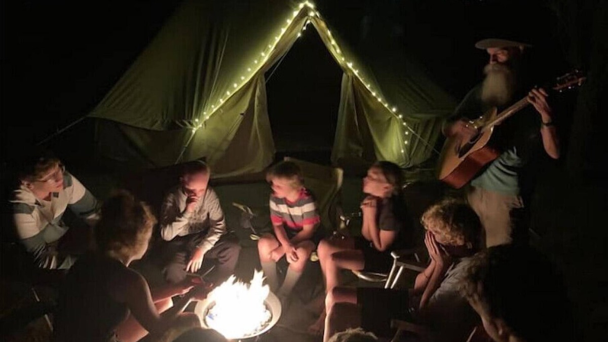 Morgan County RV Rental | Bell Tent #4 - The Fields at East Canyonn