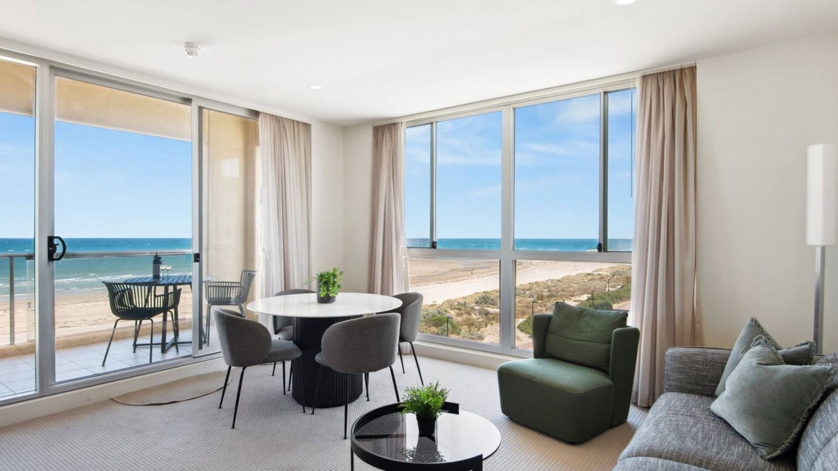 Glenelg Apartment | Belle Escapes - Beachfront Balcony Glenelg