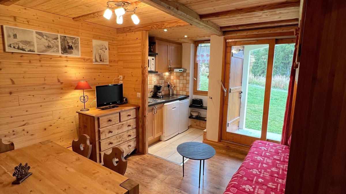 Belle Plagne Apartment | BELLE PLAGNE apartment 4 people ground floor, very sunny