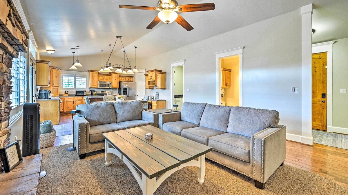 Flagstaff House | Bellemont Family Home w/Hot Tub & Playground Set