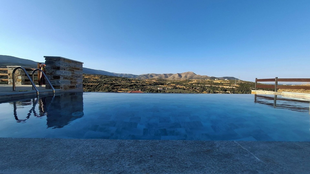Nea Styra Villa | Bellevia Stone Pool Villa