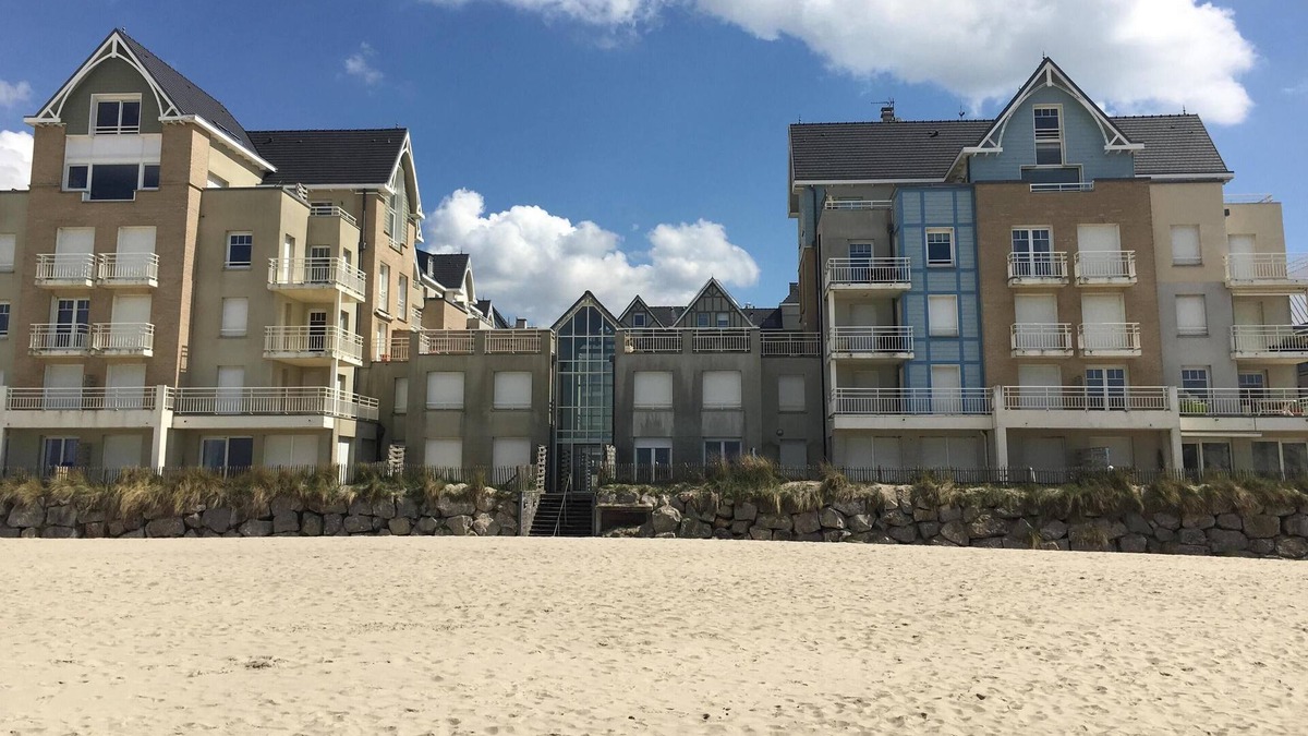 Berck-sur-Mer Apartment | Berck Plage: Duplex, sea view, 8 people