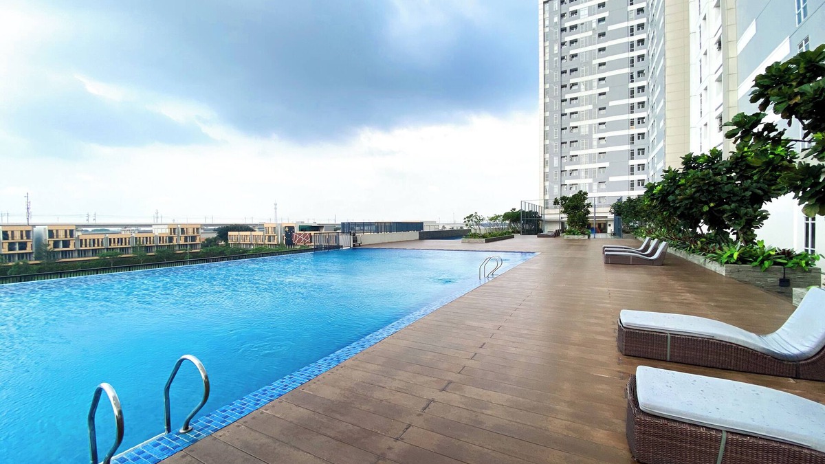 Cikarang Apartment | Best Choice Combined 2BR Vasanta Innopark Apartment