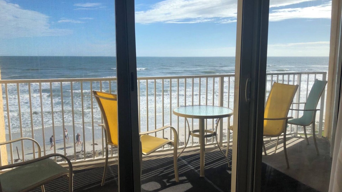 New Smyrna Beach Condo | BEST OF BOTH WORLDS! Flagler Ave restaurants, bars, shops & direct ocean front